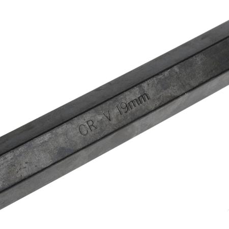 499-2442 RS Pro 19 mm L Shape Long Arm Hex Key Chrome Vanadium Steel