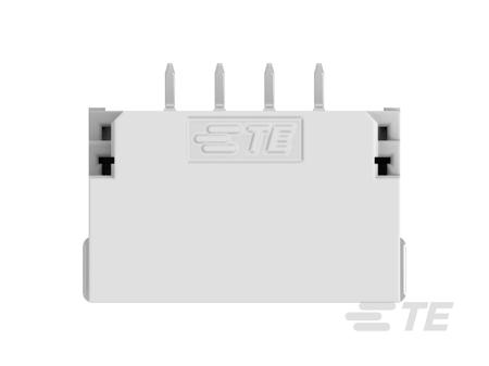 2360545-4 TE Connectivity GRACE INERTIA 1.25 Series Right Angle Surface Mount PCB Header, 4 Contact(s), 1.25mm Pitch, 1 Row(s),