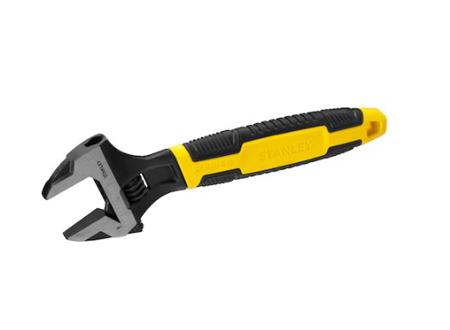 0-90-949 Stanley Adjustable Wrench, 295 mm Overall, Straight Handle