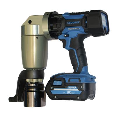 39751 Gedore  Cordless Torque Wrench, 500Nm- 4000Nm, 1 in Drive, 1
