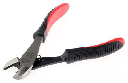 CGT0014 RS Pro Diagonal Type Wire Cutter 160mm overall length, 2mm cutting capacity