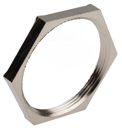 52103270 Lapp Cable Nickel Plated Brass Cable Gland Locknut, PG36 Thread