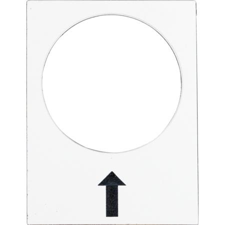 ZB2BY4907 Schneider Electric Legend for Use with XACB Series, XACM Series, Right/Slow