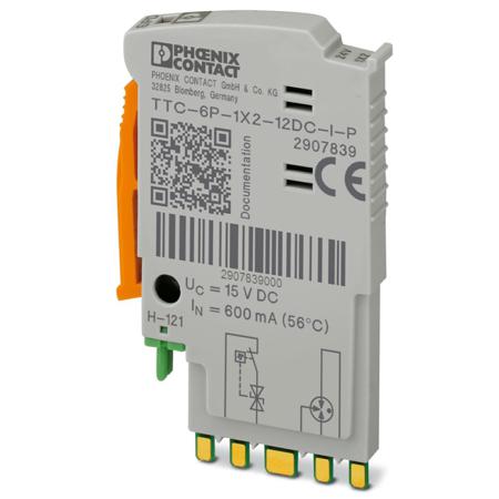 2907839 Phoenix Contact Surge Protector, DIN Rail Mount