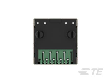 2488953-1 TE Connectivity 24889 Series Female Ethernet Connector, Hole Mount, Cat5 Vertical 1 Port 8 -Way