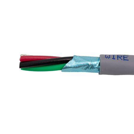 1216C SL001 Alpha Wire Alpha Essentials Communication & Control Control Cable, 6 Cores 24 AWG, Screened, 305 m, Grey Polyvinyl