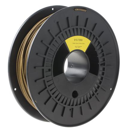 910-7059 RS PRO 2.85mm Light Wood 3D Printer Filament, 500g