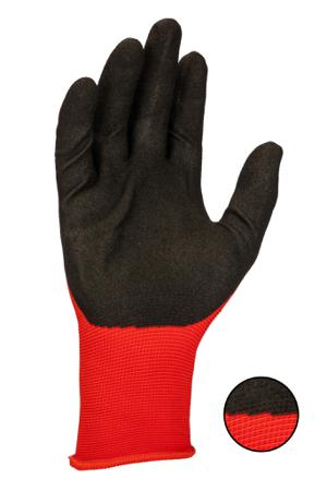 G793-10 RS PRO Black/Red Nylon General Purpose Gloves, Size 10, XL, Nitrile Coating