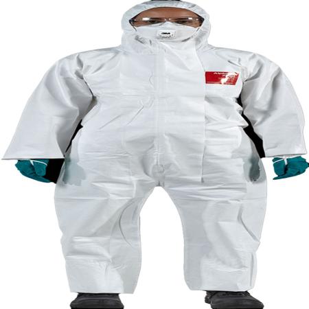WH25T-00111-07 Ansell White Coverall, EN 1073-2, EN 1149-5, EN 14126, XXXL