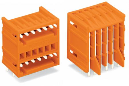 734-439/001-000 WAGO 734 Series Angled PCB Header, 18 Contact(s), 3.81 mm Pitch, 2 Row, Unshrouded