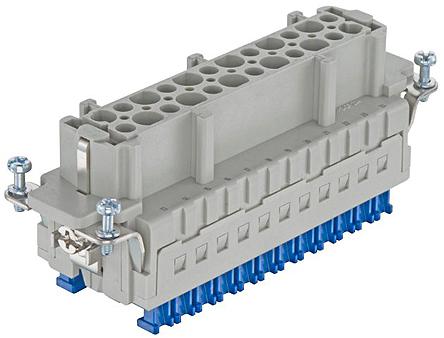 09330242788 HARTING Power Connector Insert, 16A, Female, Han ES Press Series, 48 Contacts