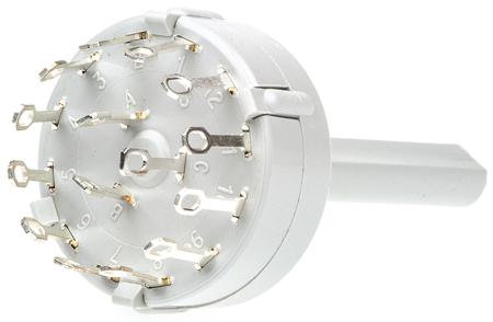 CK1036 Rotary Switch, 4 Way, Solder Tab