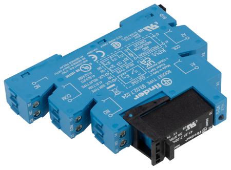 38-31-7-024-8240 SPNO DIN Rail Interface Relay Module Screw, 3A 16.8 → 30V ac