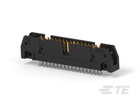 5102156-8 TE Connectivity AMP-LATCH Series Vertical Board Mount PCB Header, 34 Contact(s), 2.54mm Pitch, 2 Row(s), Shrouded