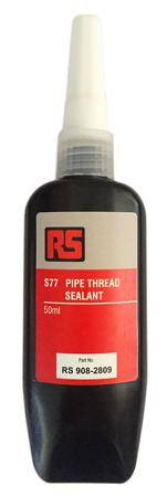 908-2809 Yellow Pipe & Thread Sealant Liquid for Pipe Sealing. 50 ml Tube, -50 → +150 °C