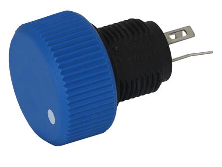 P16BP472MAB15 Vishay P16 4.7kΩ Rotary Potentiometer 1-Gang Panel Mount,