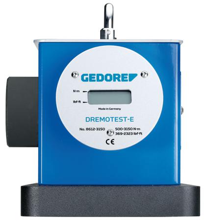 8612-1000 Gedore 36 mm Digital Torque Tester, Range 90 → 1100nm ±1 % Accuracy