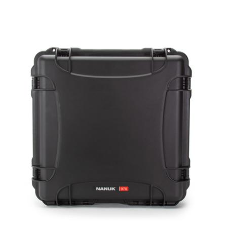 970S-000BK-0A0 Nanuk Nanuk 970 Waterproof Plastic Case With Wheels, 699 x 691 x 406mm