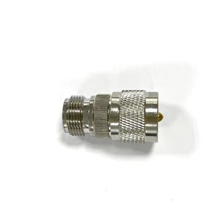 246-9503 RS PRO Straight 50Ω Coaxial Adapter UHF Plug to N Socket 0.3GHz