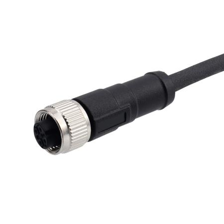 282-5380 RS PRO Straight Female 5 way M12 to Cable, 5m