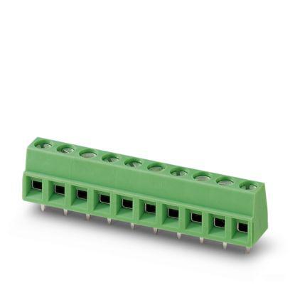 1706754 Phoenix Contact 5, MKDSN 1 Series PCB Terminal Block, 17-Contact, 5.08mm Pitch, Wave Soldering, 1-Row, Screw Termination