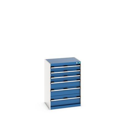 40011050.11V Bott 6 Cabinet, Steel, 900mm x 650mm x 525mm, Blue, Light Grey
