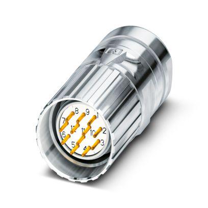 1243753 Phoenix Contact Circular Connector, 17 Contacts, Cable, M23 Connector, Plug, Male, IP67, CA Series