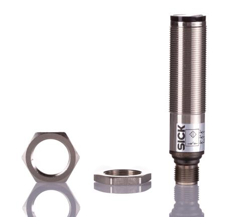 VTE18-3F4140 Sick Energetic Photoelectric Sensor Barrel Sensor, 5 mm → 400 mm Detection Range