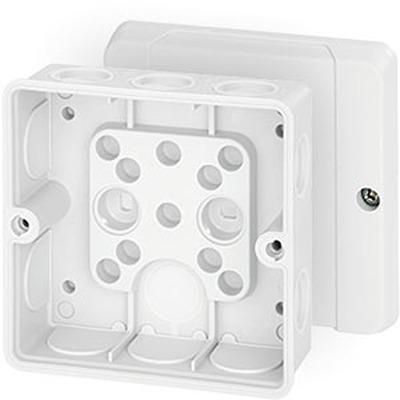 DE 9341 HENSEL DE Series White Polycarbonate Junction Box, IP55, 55 x 98 x 98mm
