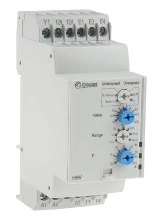 84874320 Crouzet Speed Monitoring Relay, SP-NO/NC, DIN Rail