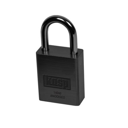 K14040BLAD Kasp Padlock Aluminium Padlock Weatherproof Keyed Alike, 6.3 mm Shackle, 38mm Body