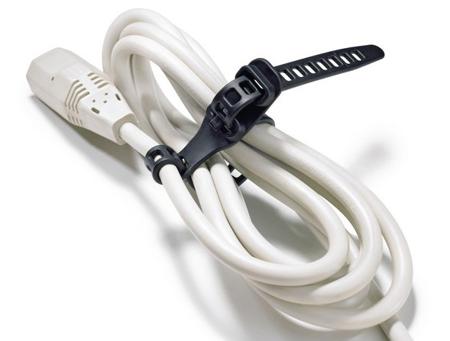 115-28898 HellermannTyton Black Cable Tie TPU Releasable, 880mm x 28 mm