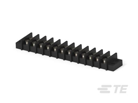 1-1546306-2 TE Connectivity Barrier Strip, 12 Contact, 9.53mm Pitch, 2 Row, 20A, 300 V