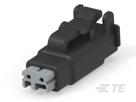 DTMH06-2SA TE Connectivity, , DTMH Female 2 Way Housing For Female Terminals for use with Automotive Housings