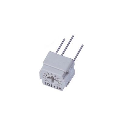 FT-63ETP102 Through Hole Trimmer Potentiometer 0.5W Top Adjust Nidec Components