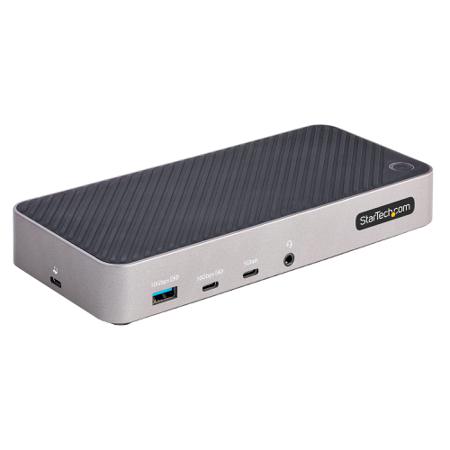 116U-USBC-DOCK StarTech.com Triple Monitor 4K @ 60Hz USB-C Docking Station with DisplayPort, HDMI - 5 x USB ports, USB A, USB C