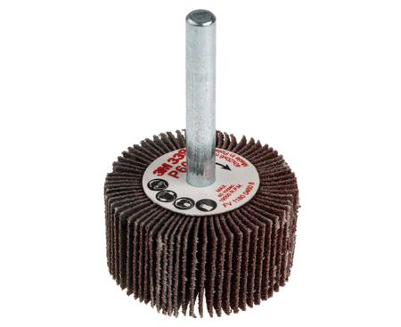 FC110075569 3M Aluminium Oxide Flap Wheel P60 Grit, 40mm x 20mm x 6mm