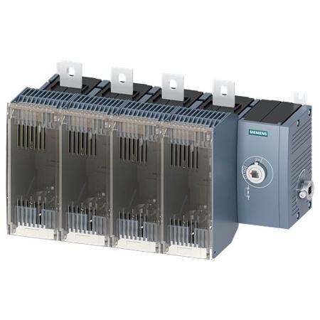 3KF4440-4RF11 Siemens Fuse Switch Disconnector, 4 Pole, 400A Max Current