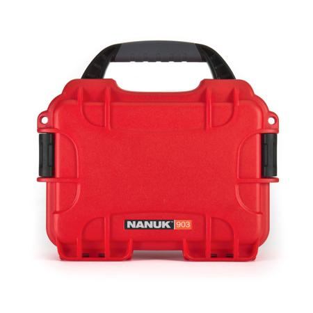 903S-010RD-0A0 Nanuk Nanuk 903 Waterproof Plastic Case, 231 x 173 x 97mm