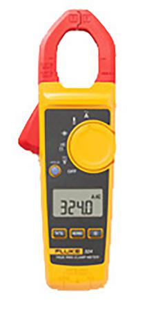 FLUKE-324 Fluke 324 Clamp Meter, Max Current 400A ac CAT III 600V, CAT IV 300V