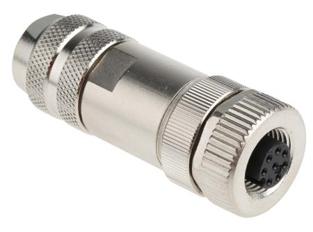 1511860 Phoenix Contact Female 8 way M12 to 8 way Free Cable End Circular Connector