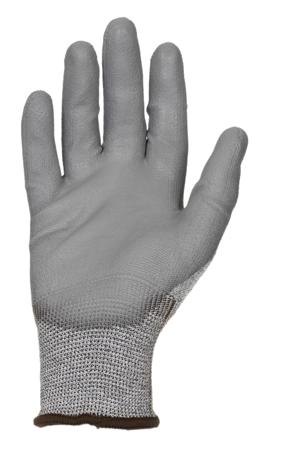 LN659-09 RS PRO Grey Nylon, Polyurethane Cut Resistant Work Gloves, Size 9, Large, Polyurethane Coating