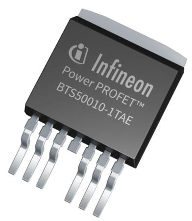 BTS500101TAEATMA1 Infineon , 1High Side, High Side Power Switch IC 7-Pin, PG-TO263-7