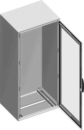 NSYSM18640T Schneider Electric Spacial SM Sheet Steel, Single Door Floor Standing Enclosure, 1800 x 600 x 400mm, IP55