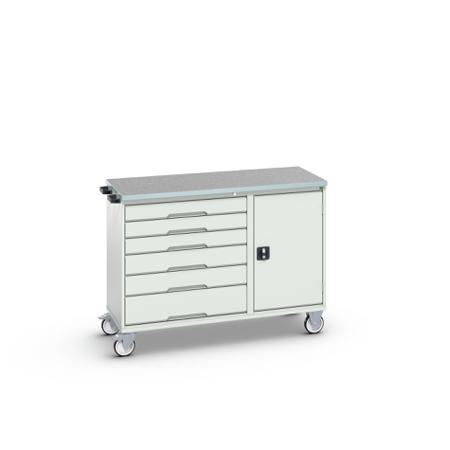 16927153.16 Bott Steel Trolley Trolley, 1300 x 600 x 980mm, 200kg Load