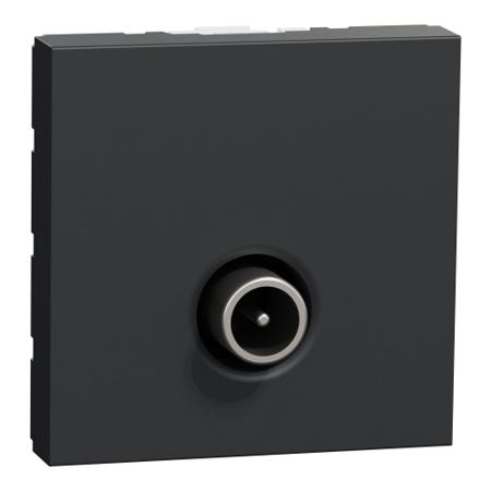 NU346254 Schneider Electric Anthracite Plug Socket, IEC