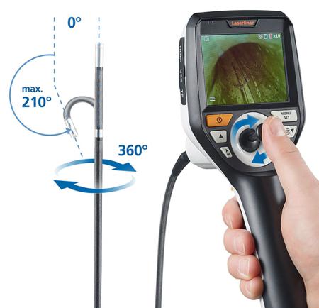 092-270A Laserliner 6mm probe Inspection Camera, 1m Probe Length, 640 x 480 (Display) pixels, 960 x 720 (Camera) pixels