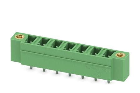 1847660 Phoenix Contact, 5.08mm Pitch, MCV 1.5/ 7-GF-5.08, 7 Way, Pluggable Terminal Block, Header, Solder Termination,