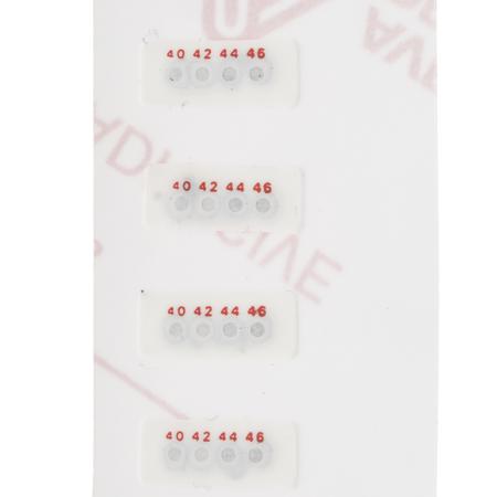 552-618 RS PRO Non-Reversible Temperature Sensitive Label, 40°C to 88°C, 4 Levels
