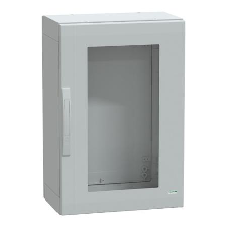 NSYPLA753TG Schneider Electric Thalassa Series Fibreglass Reinforced Polyester Single-Door-Door Floor Standing Enclosure,